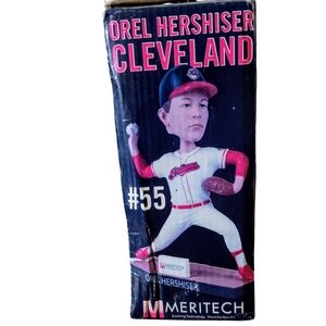 Orel Hershiser Cleveland Indians Bobblehead 2014